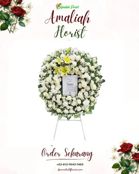 Krans Bunga Duka Tulung Sari